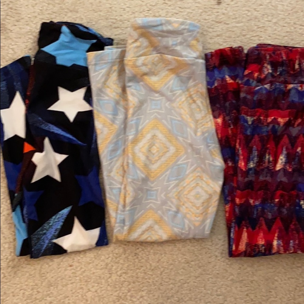 Brand new never worn kids Luluroe leggings